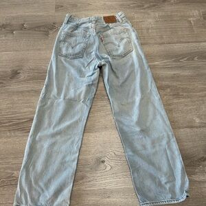 Levi's 501 Ribcage High-Rise straight ankle 26 27 altered darts Women's Jeans